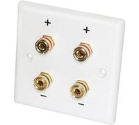 Couvercle plastique connecteur LS-mur Dynavox blanc