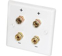 Couvercle plastique connecteur LS-mur Dynavox blanc