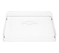 Couvercle pour platine vinyle House of Marley - Plastique recyclé, compatible avec les lecteurs vinyle et les platines Stir It Up et Simmer Down, protection poussière pour tourne-disque vintage, trans