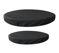 Couvercle plongeant froid pour bain de glace pour une utilisation en extérieur - Convient aux baignoires rondes jusqu'à 92 cm de diamètre - Bord élastique pour maintenir la température