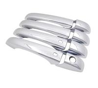 Couvercle Poignée Compatible Avec Jeep Pour Patriot Pour Liberty 2007-2017 Chrome Pour Smart Poignée Porte Couverture Voiture Externe Film Protection Style Accessoires Autocollants