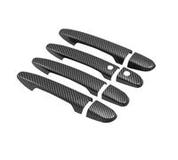 Couvercle Poignée Porte Compatible Avec Mazda Pour 2 DJ Pour Demio 2015 2016 2017 2018 2019 2020 Autocollants Pour Poignée Porte De Voiture En Fibre De Carbone Pièces Automobiles