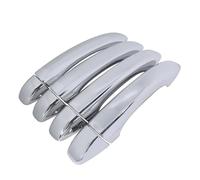 Couvercle PoignéE Porte Compatible Avec Pour Scenic 4 2016 2017 2018 2019 2020 2021 2022 Couvercle De Poignée De Porte Extérieure De Voiture Pièces De Coque Extérieure Décoratives(Chrome,No Smart Butt
