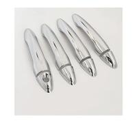 Couvercle Poignée Porte Extérieure Pour Kia Pour Optima K5 TF MK3 2011 2012 2013 2014 2015 Autocollant Chromé En Fibre Carbone Pour Poignée Porte Voiture Accessoire Style(Silver a)