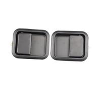 Couvercle Poignée Porte Intérieure Voiture Pour Jeep Pour Wrangler 1987-2006 Pour CJ 1976-1986 55176477AB 55176383AE 1 Ensemble Poignée Porte Intérieure Extérieure Voiture Côté Gauche Droit