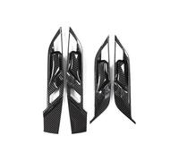 Couvercle Poignée Porte Voiture Autocollants Garniture Protection Cuvette Porte Accessoires D'intérieur Auot Pour BMW X1 F48 X2 F47 2016 - 2021 Intérieure Voiture(Carbon Fiber Texture)