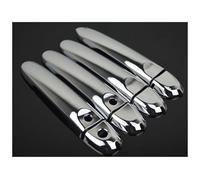 Couvercle Poignée Porte Voiture Pour N&issan Pour Cube Z12 2009 2010 2011 2012 2013 2014 2015 2016 2017 Autocollants Chromés Noirs Pour Poignée Porte Voiture Accessoires Style(Style4)