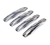 Couvercle Poignée Porte Voiture Pour Volvo XC60 XC90 S90 V90 2018 2019 2020 2021 2022 2023 Autocollant Chromé Pour Poignée Porte Voiture Accessoire Style(Style1)