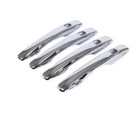 Couvercle Poignée Porte Voiture Pour Volvo XC60 XC90 S90 V90 2018 2019 2020 2021 2022 2023 Autocollant Chromé Pour Poignée Porte Voiture Accessoire Style(Style2)