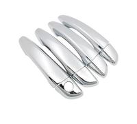 Couvercle poignée résistant aux Rayures Couvercle Chromé De Poignée De Porte De Voiture pour Peugeot pour Rifter pour Partner 2018~2020 Garniture De Protection Ensemble 4 Pièces Porte Autocollantes(