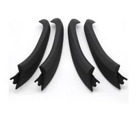 Couvercle Poignée Voiture Autocollant Ensemble Poignées Porte Intérieures Gauche Et Droite Coques Extérieures Remplacement Pour BMW X3 X4 G01 G02 F97 F98 2018-2021(Black 4pcs Set)