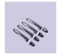 Couvercle Poignée Voiture Autocollant Pour Kia Rio All Pride 4d 5d 2012-2017 Chrome Car Door Handle Cover Garniture Autocollant Car Styling Accessoires(1 keyhole no button)