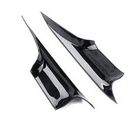 Couvercle Poignées Porte Intérieures Voiture 2 Pièces Pour BMW F01 F02 Série 7 Housse Protection Avant Arrière Gauche + Droite Poignée Intérieure Porte Avant Gauche(Fibre de carbone,Arrière)