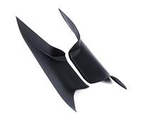 Couvercle Poignées Porte Intérieures Voiture 2 Pièces Pour BMW F01 F02 Série 7 Housse Protection Avant Arrière Gauche + Droite Poignée Intérieure Porte Avant Gauche(Noir,Arrière)
