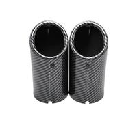 Couvercle Pointe Silencieux D'échappement Voiture 70mm Pour B&MW F30 2013-2018 E92 E90 Série 3 GT 325i 328i 2006 2007 2008 2009 2010 Silencieux D'échappement (Color : 2pcs Carbon Fiber)