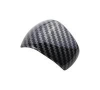 Couvercle Pommeau Levier Vitesse Fibre Carbone ABS Accessoires Décoratifs pour pour Q3 F3 Sportback 2019-2023 Accessoires Intérieurs