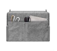 Couvercle pour anti-poussière Transparent PVC 43cm Couvercle | Polyester , doublure coton, protection contre rayures, taille 43x32x21cm, gris universel