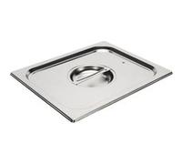 Couvercle pour Bac Gastro Inox GN 1/2 avec Joint Silicone - - - Inox