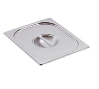 Couvercle pour Bac gastronorme Inox - GN 1/2 - Matériel CHR Pro