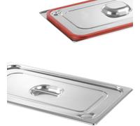 Couvercle pour bac GN Profi Line avec joint silicone GN2/3 354x325mm inox Hendi