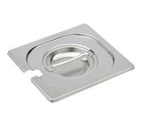 Couvercle pour Bac Inox avec Encoche GN 1/6 - Gastro M - - Inox G