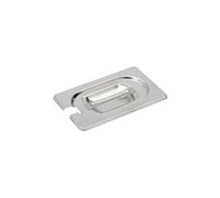 Couvercle pour Bac Inox avec Encoche GN 1/9 - Gastro M - - Inox