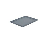 Couvercle pour bac palettisable norme Europe - 400 x 300 mm - Gris - - 5100844