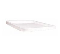 Gilac Couvercle pour bacs gerbables en plastique blanc