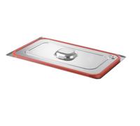 Couvercle pour bacs GN avec bord en silicone Profi Line GN 1/4 265x162 mm - Hendi HENDI