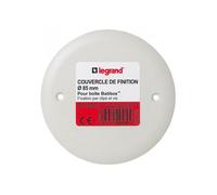 Couvercle pour boîte a encastrer Batibox - maçonnerie - 85 mm LEGRAND