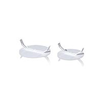 Couvercle pour boîte de dérivation à Douille F Ressort de Tronic avec Distance 70 mm, Contenu : 50, Blanc, à Visser E109