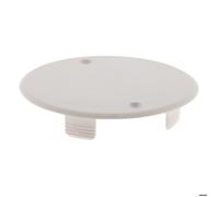 Couvercle pour boîte rond Ø80mm sans vis Blanc - Zenitech