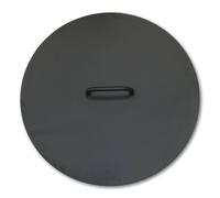 BonFeu BonBiza Brasero Exterieur Barbecue - Foyers extérieurs et (Noir, Couvercle Ø80)