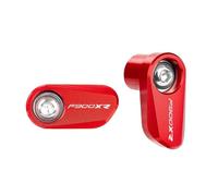 Couvercle pour capteur de moto Pour F900XR F900R F900 2020-2024 2025 Accessoires Pour Moto : Protection Du Capteur ABS De La Roue Arrière(2 PCS Red F900XR)