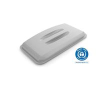 DURABLE Couvercle DURABIN ECO 1800504050 plastique 520 x 295 x 275 mm gris 1 pc