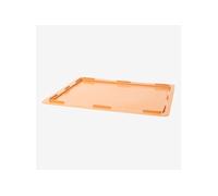 Couvercle pour demi bac à pâtons 400 x 300 x 30 mm - terracota