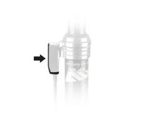 Couvercle pour fixation de commande XLC SP-X07 PRO SP-T10 Argenté