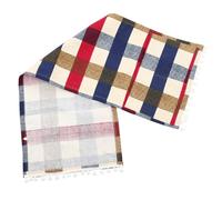 Couvercle pour Four à Micro-ondes en Coton, 30x90, Anti-poussière | Rangement avec Compartiments Latéraux, Motif Moderne, Protège Appareil et Limite les Projections de Graisse