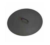 Couvercle pour foyer extérieur, 101,5cm de diamètre, acier naturel, CookKing, 111306