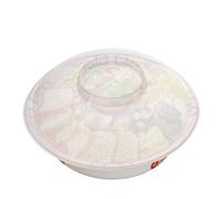 Couvercle pour micro-ondes | Avec bouchon d'assiette de cuisine transparent | Couvercle alimentaire pour four à micro-ondes, ustensiles de cuisine maison, pâtisserie, gâteau, dortoir, bol