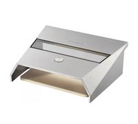 Enders® Pizzacover Turbo 7881 pour barbecue à gaz avec brûleur arrière, thermomètre, pierre à pizza 38 cm x 30 cm, embout avec fenêtre de visualisation pour un meilleur résultat de cuisson