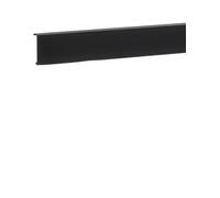Couvercle pour plinthe SL20080 joint de mur. noir HAGER SL20080219011