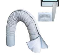 Couvercle pour tuyau climatiseur portable, pour climatiseurs portables, revêtement isolé, flexible, anti-poussière, adapté pour tuyaux de diamètre 15 cm, protection de ventilation de la maison