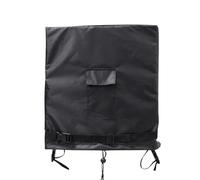 Couvercle pour tuyau d'arrosage - 80 x 25,4 x 90 cm Revêtement en argent 420D, protection pour tuyaux pour charges, protection pour tuyau d'extérieur, support robuste et léger | Maintient la