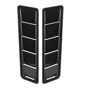 Couvercle Prise d'air Panneau d'admission universel voiture 2 pièces garniture capot, persienne, couvercle ventilation refroidissement, décoration extérieure