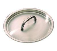 Couvercle professionnel en acier inoxydable 304 - Acier ferritique pour l’induction - Diamètre 200 mm G