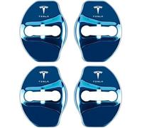Couvercle Protecteur de Serrure Porte Voiture pour Tesla Model 3 2017 2018 2019 2020 2021 2022 2023 Anti-Corrosion Résistant à l’Eau/Rouille Réduction de Bruit