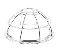 Couvercle Protecteur pour Détecteur de Fumée et Gicleur Incendie | Maille Résistante à Chaleur, Acier Inoxydable Argenté, Accès Plafond Facile, Bureaux et Parkings