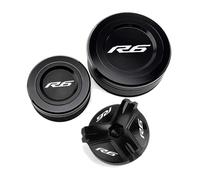 Couvercle Protection Liquide Frein Bouchon De Réservoir De Liquide De Frein Et d'embrayage pour YZFR6 2010 2011 2012 2013 2014 2015 2016 2017 2018 2019 2020 2021 2022 2023