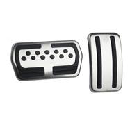 couvercle protection pédale Pour Focus 2 3 4 MK2 MK3 MK4 RS ST Pour Kuga Pour Escape Pédales D'embrayage Et De Frein En Acier Inoxydable(AT)